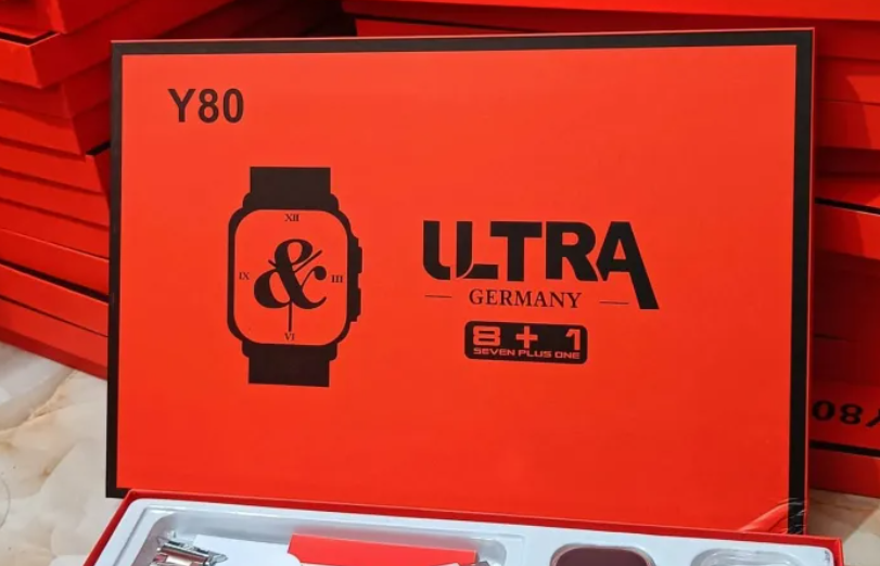 High-Performance - Y80 Ultra Smart Watch (8 + 1 Cover ) in Germany) - Reliable Accessory - Easy to Use - Dreamy Deals (1 protective cover )_img_1