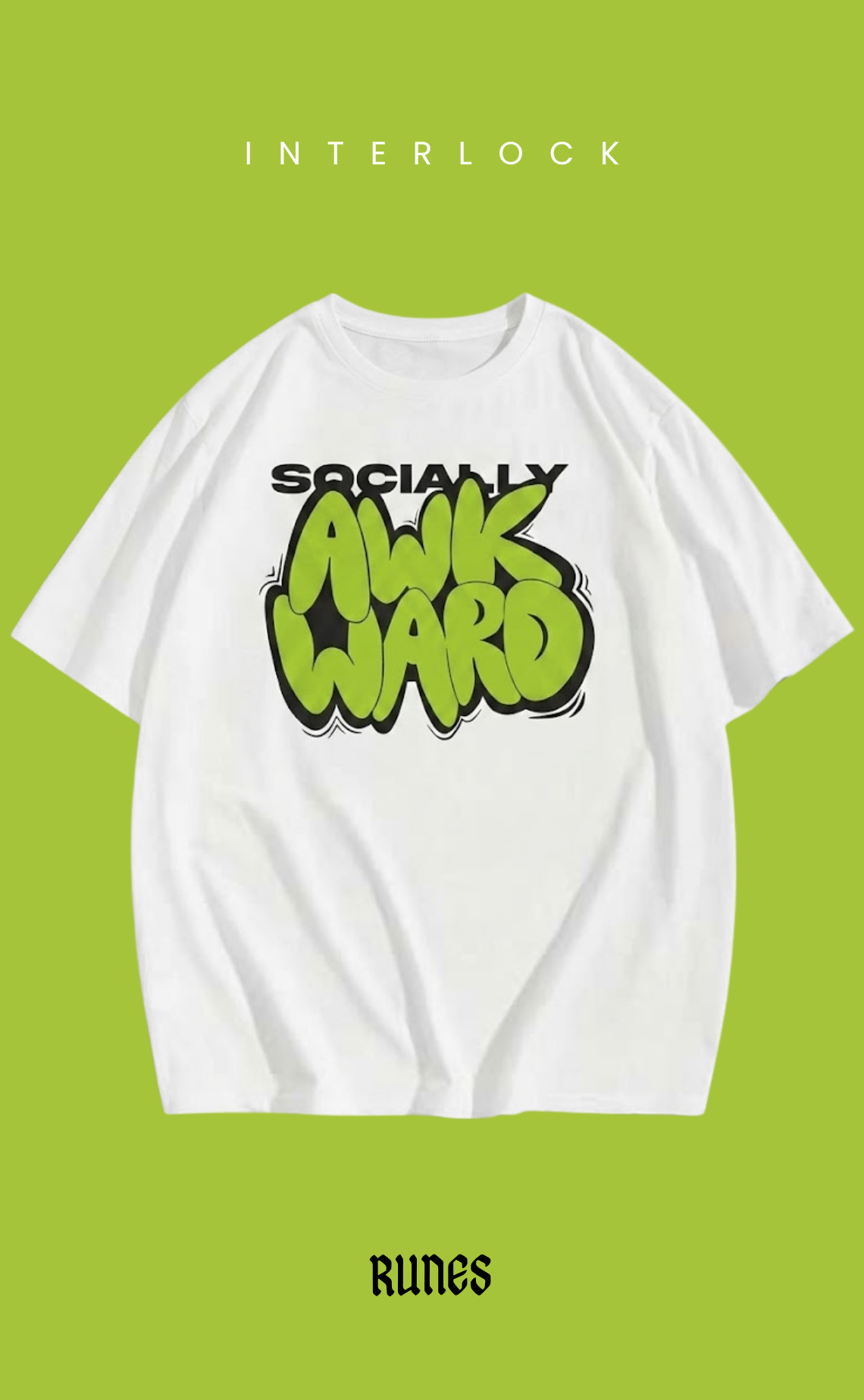 Socially Awkward Premium Drop Shoulder