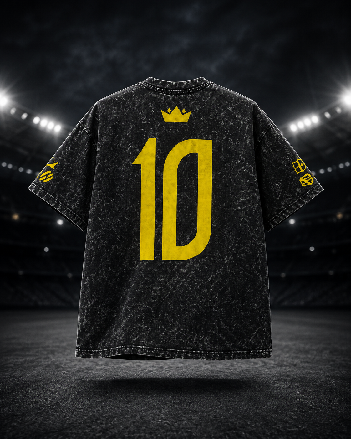The Prince Premium Acid Wash Drop Shoulder thumbnail 3