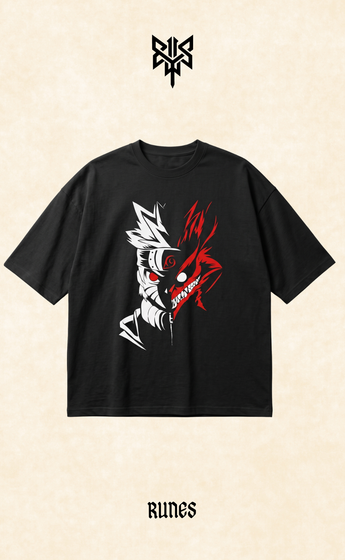 Naruto - Kurama Drop Shoulder thumbnail 1