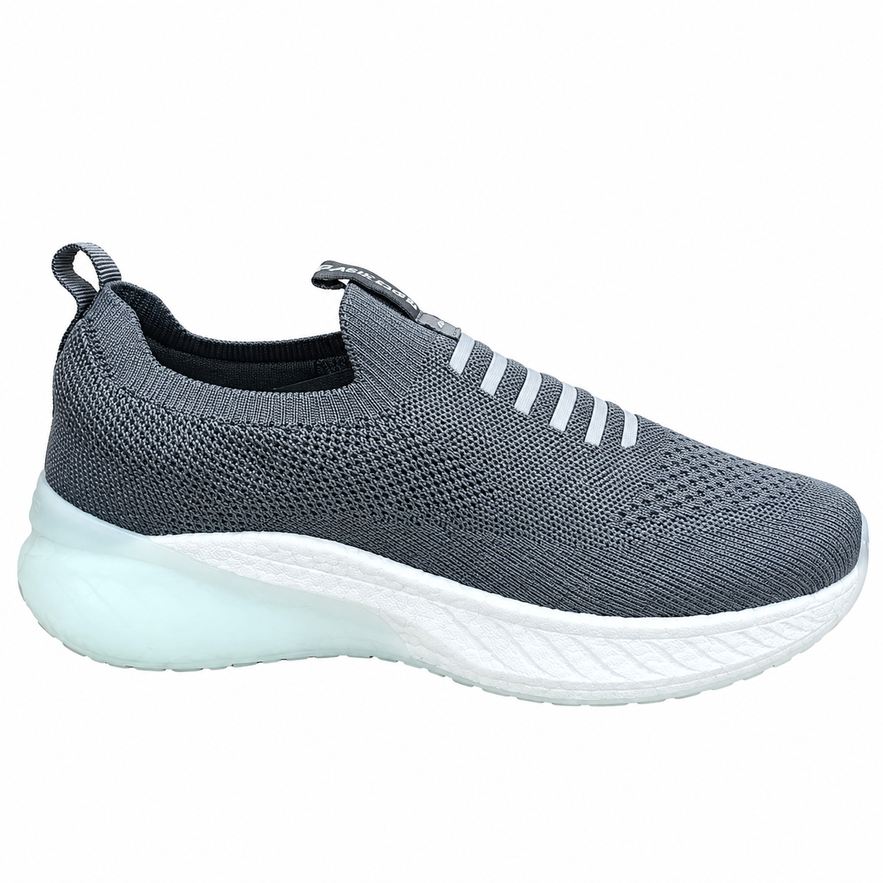 RED TAPE 100% ORIGINAL SLIP-IN SNEAKERS (GREY STRIPE)
