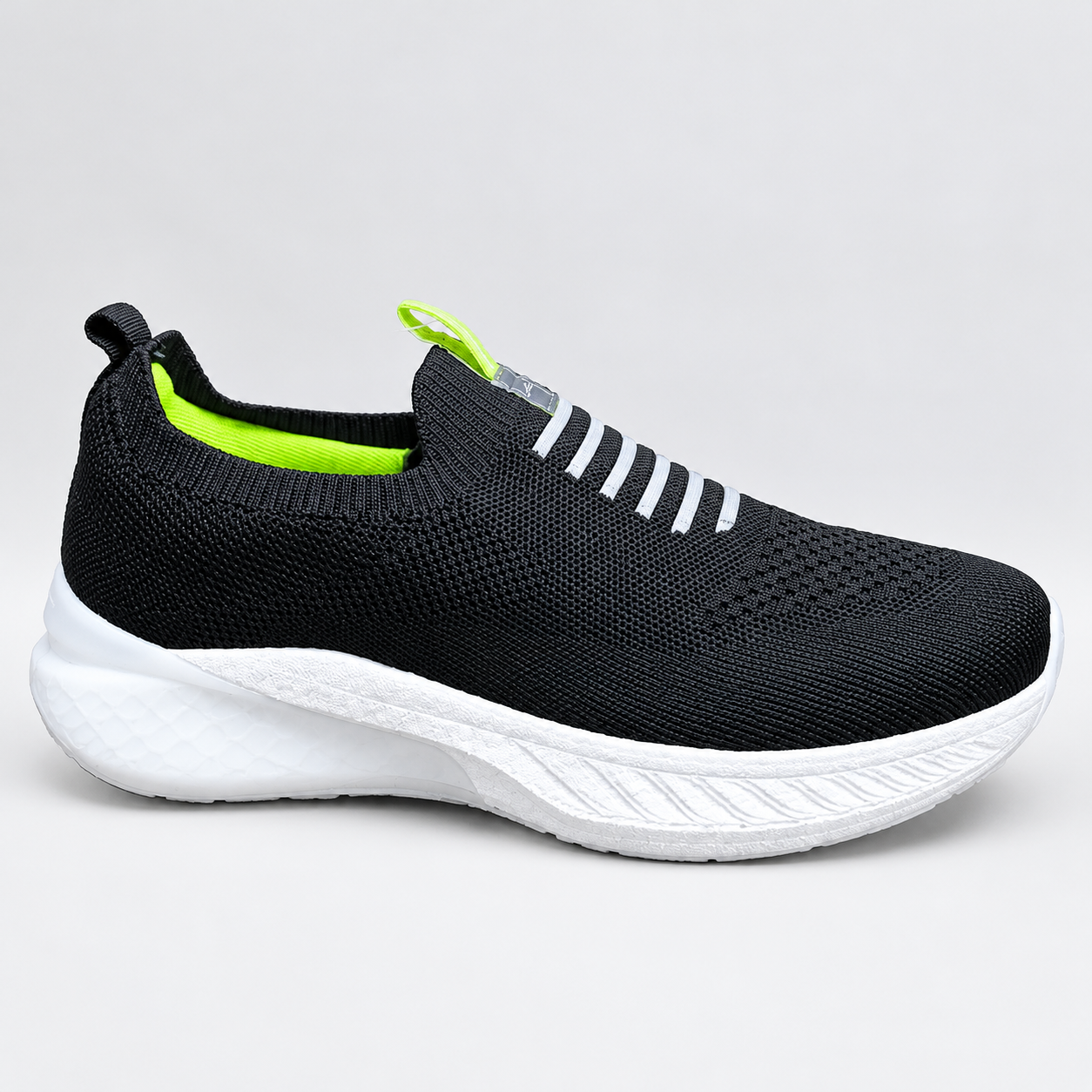 RED TAPE 100% ORIGINAL SLIP-IN SNEAKERS (BLACK)