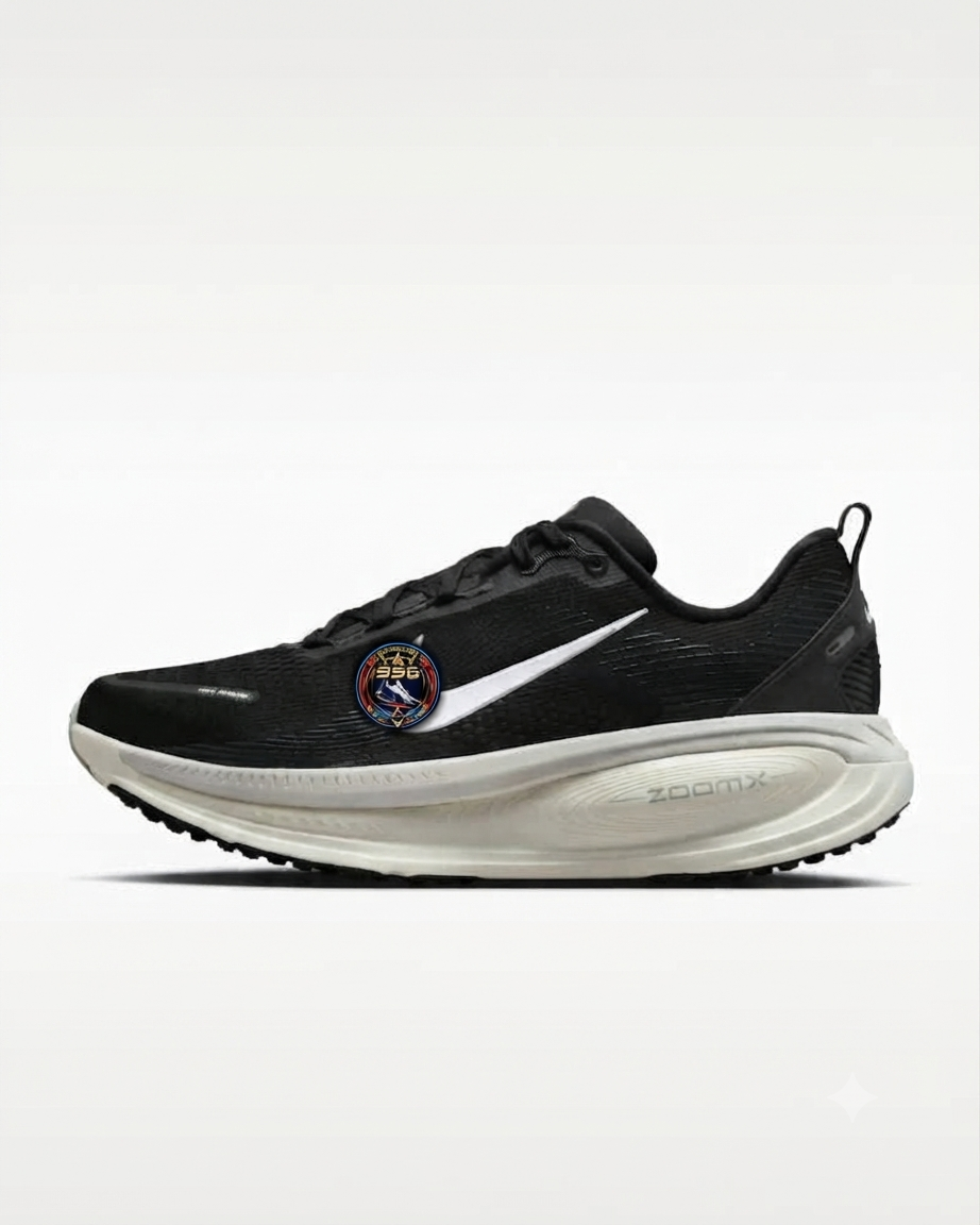 NIKE ZOOM-X : (BLACK WHITE