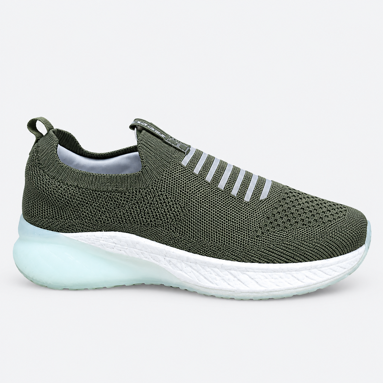 RED TAPE 100% ORIGINAL SLIP-IN SNEAKERS( olive.)