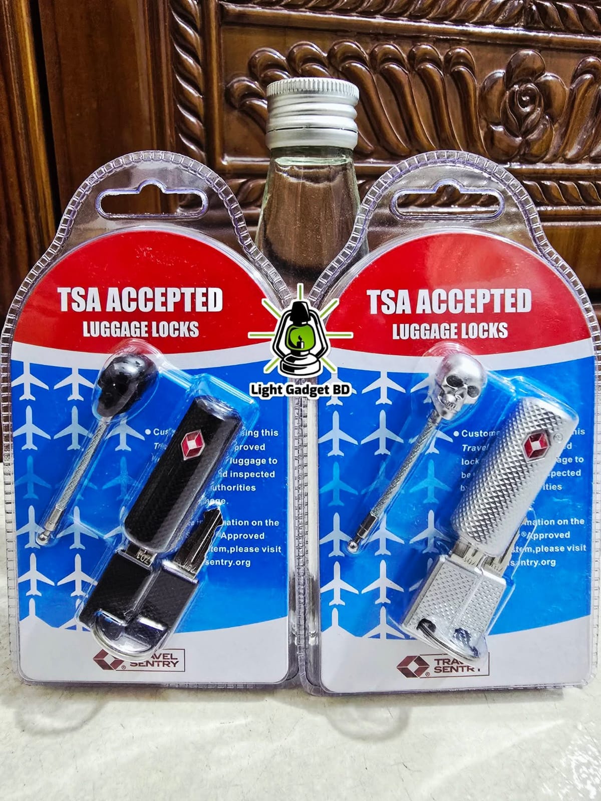 Viral luggage lock