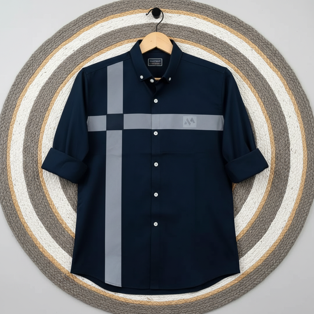 Exclusive Trendy print shirt nevy_img_1
