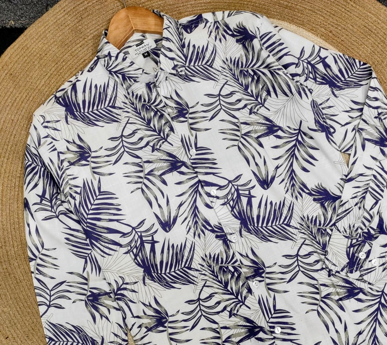 Trendy floral print shirt_img_1