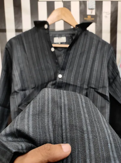 Trendy strip print shirt for summer_img_0