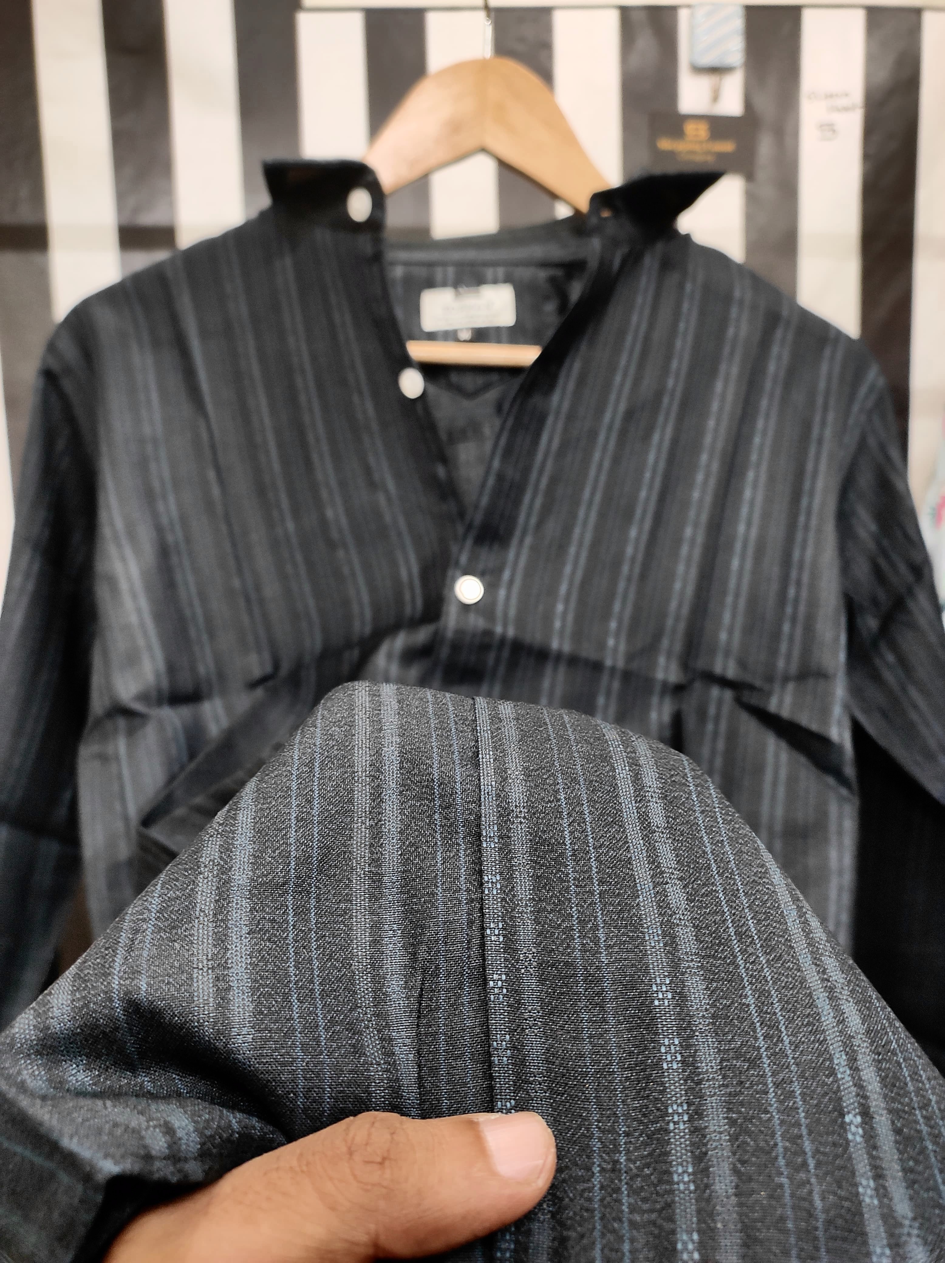 Trendy strip print shirt for summer_img_1