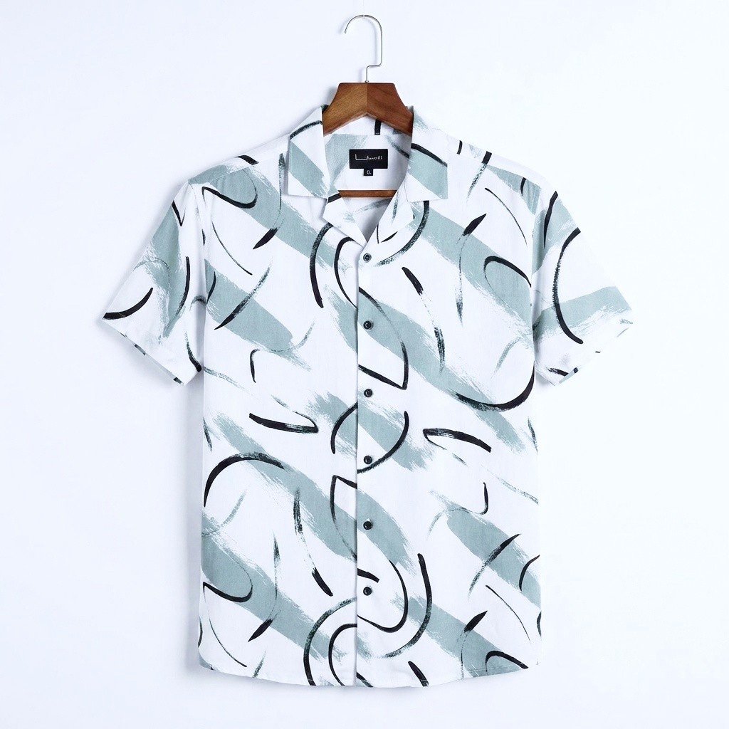 Jafran fabrication cuban half sleeve shirt