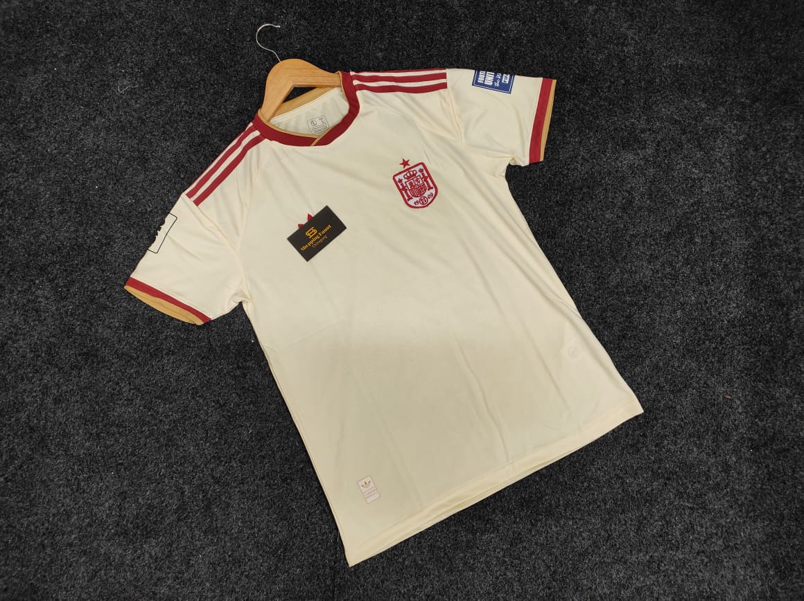 Spain away jersy for world cup 26 -Fan addition_img_1