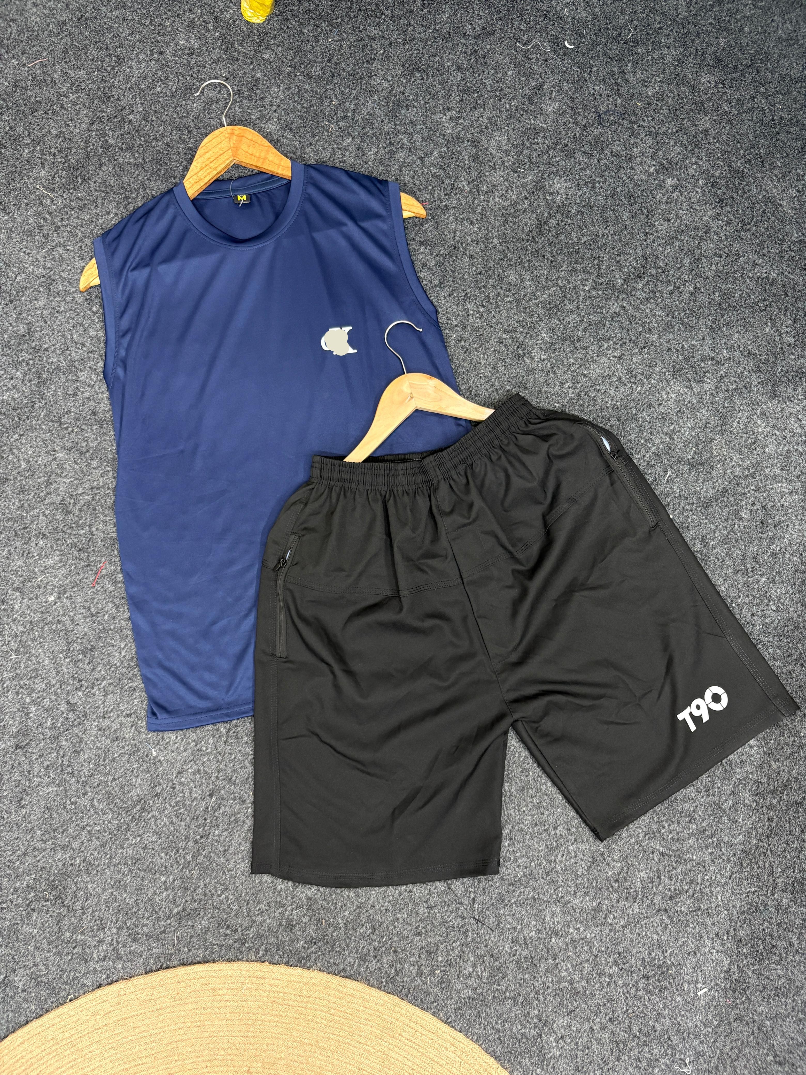 Combo- Maggie t-shirt with black short_img_1