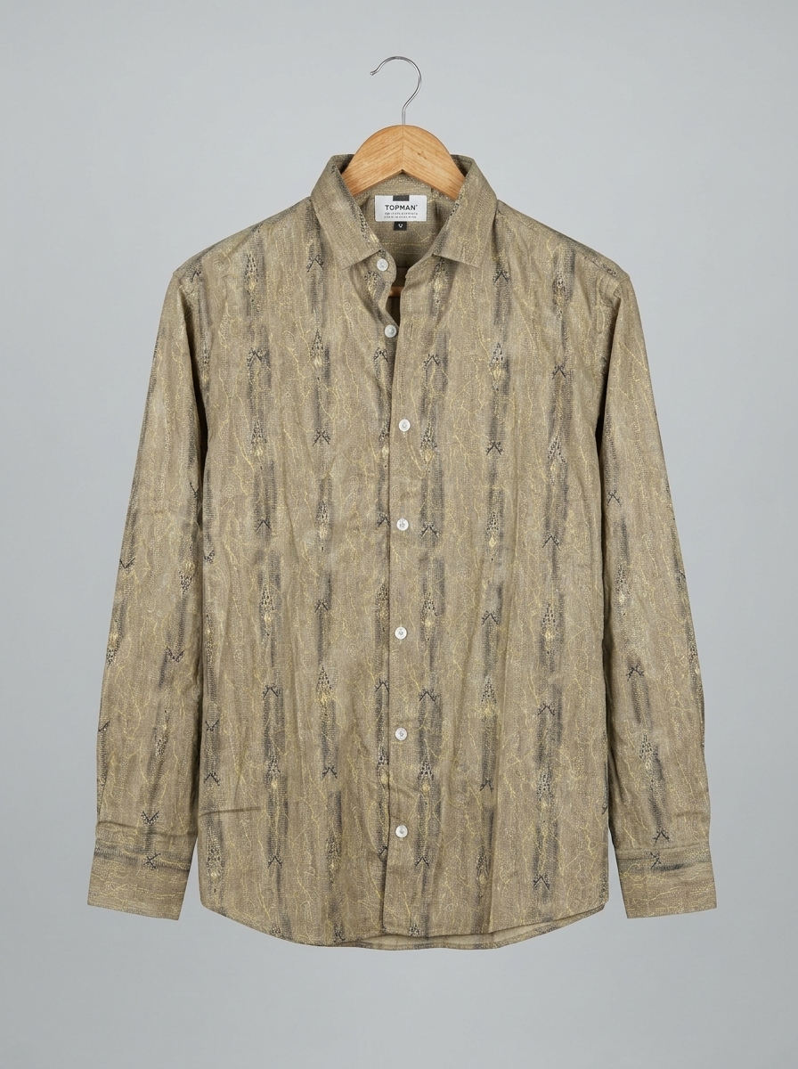 Premium cotton 3d print shirt