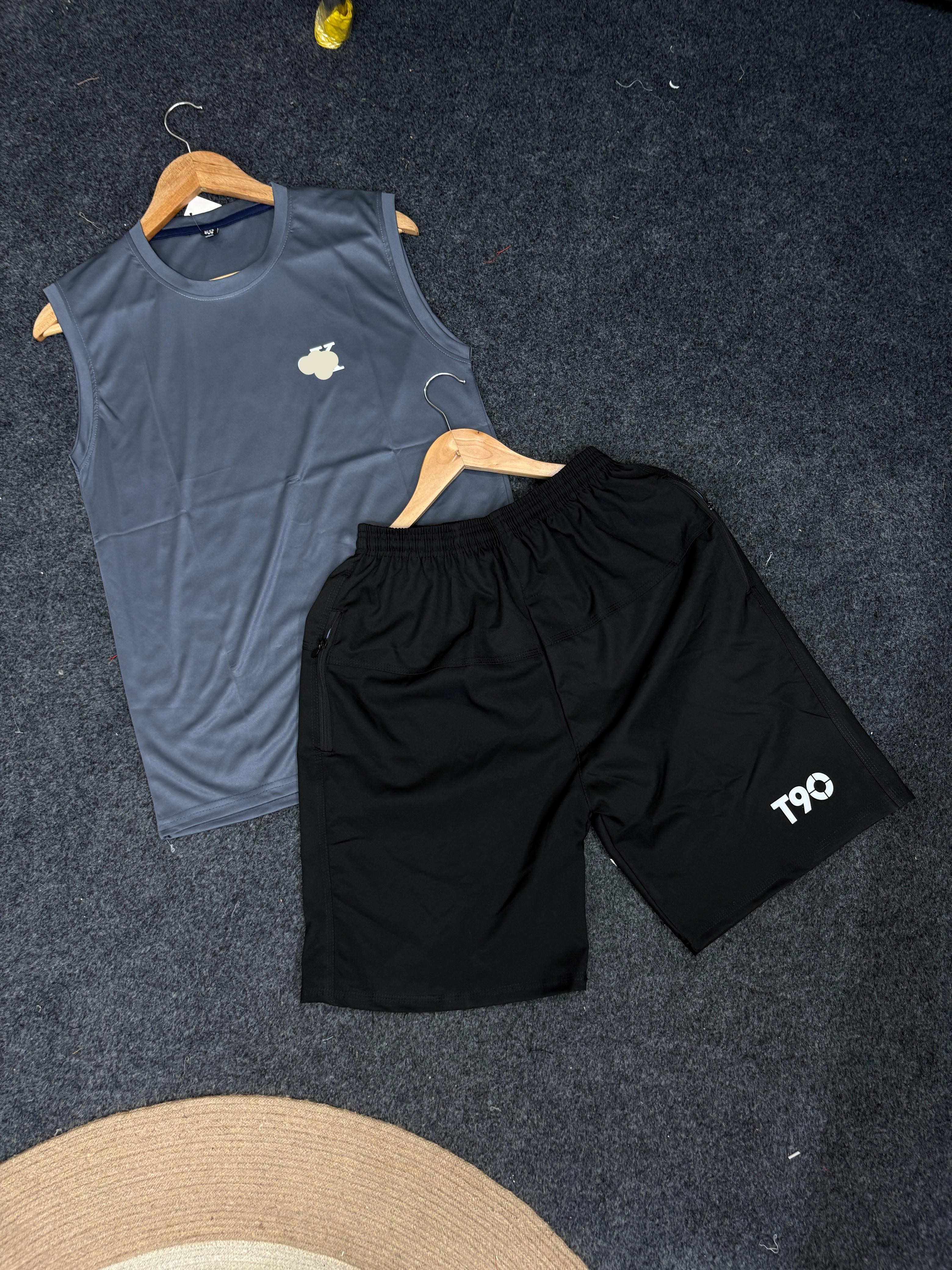 Combo- Maggie t-shirt with black short_img_2