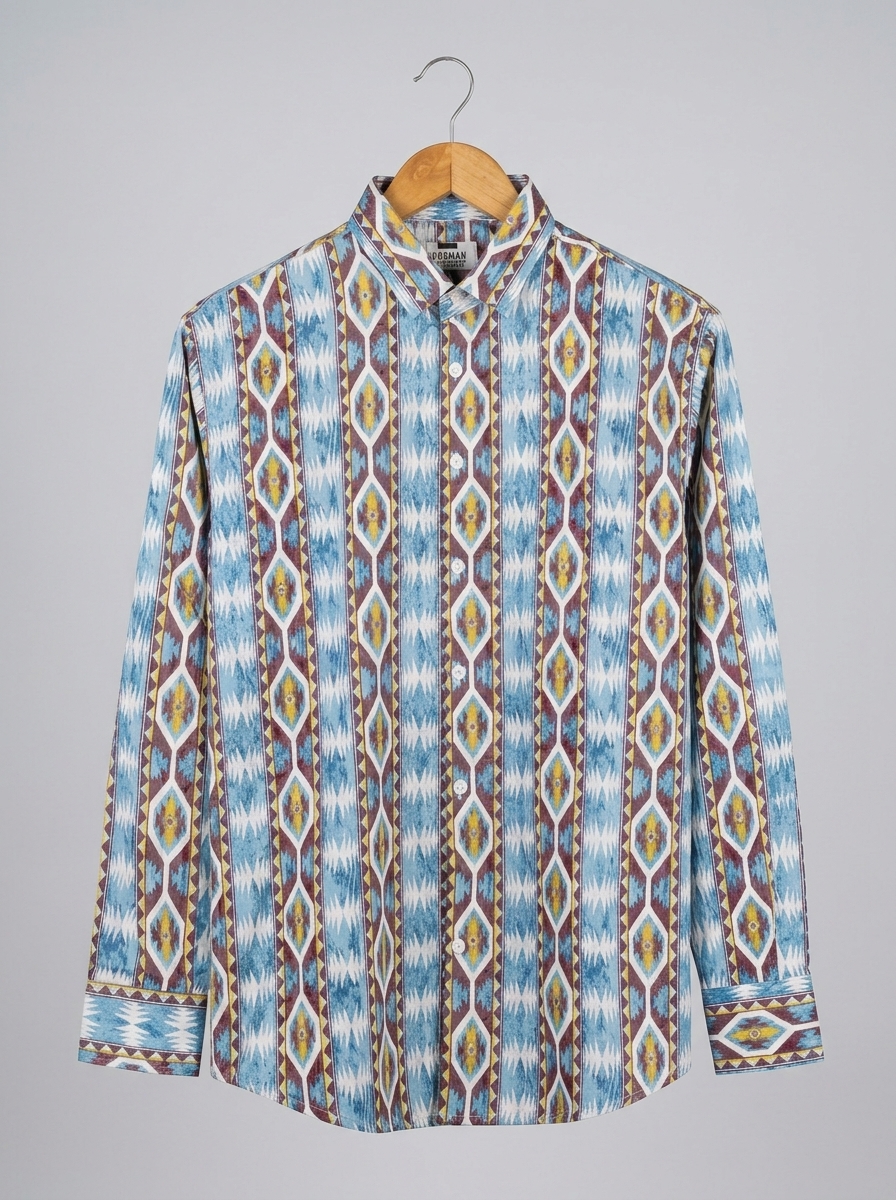 Trendy print shirt for summer