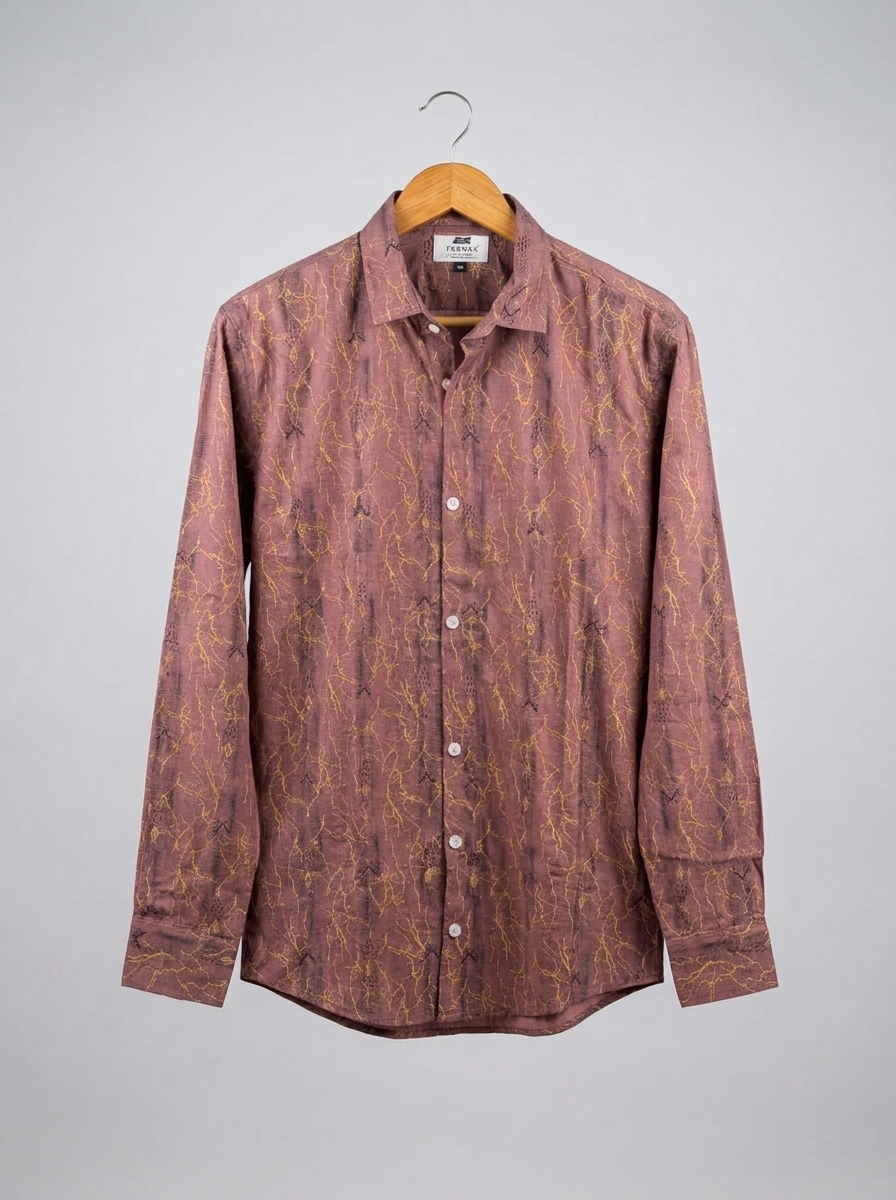 Trendy print shirt for summer