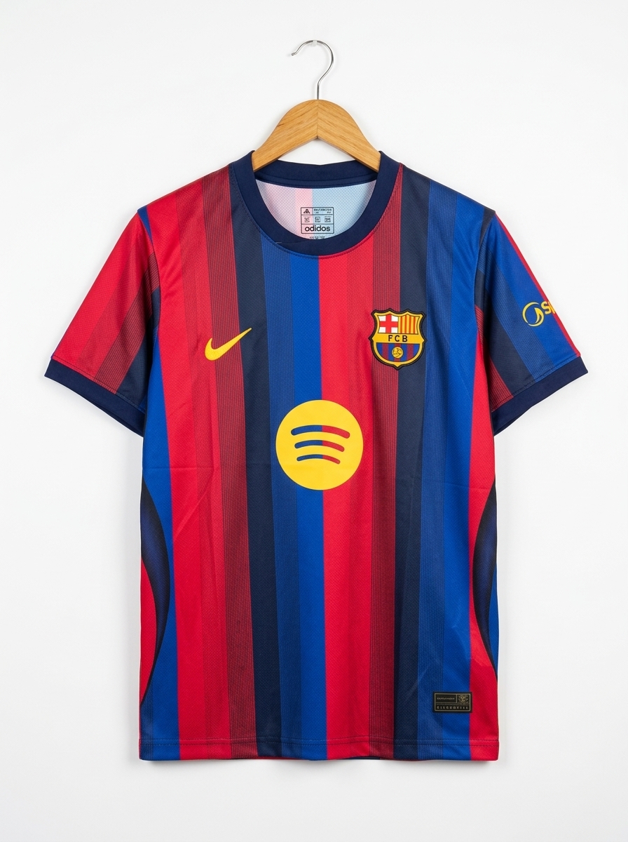 Barcelona FC Home jersy for 26 season -Fan addition