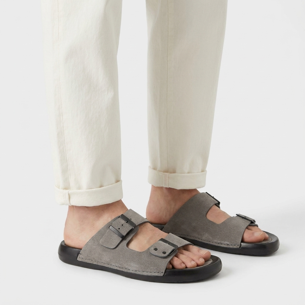 Premium pure lather slipper sandal -008_img_1