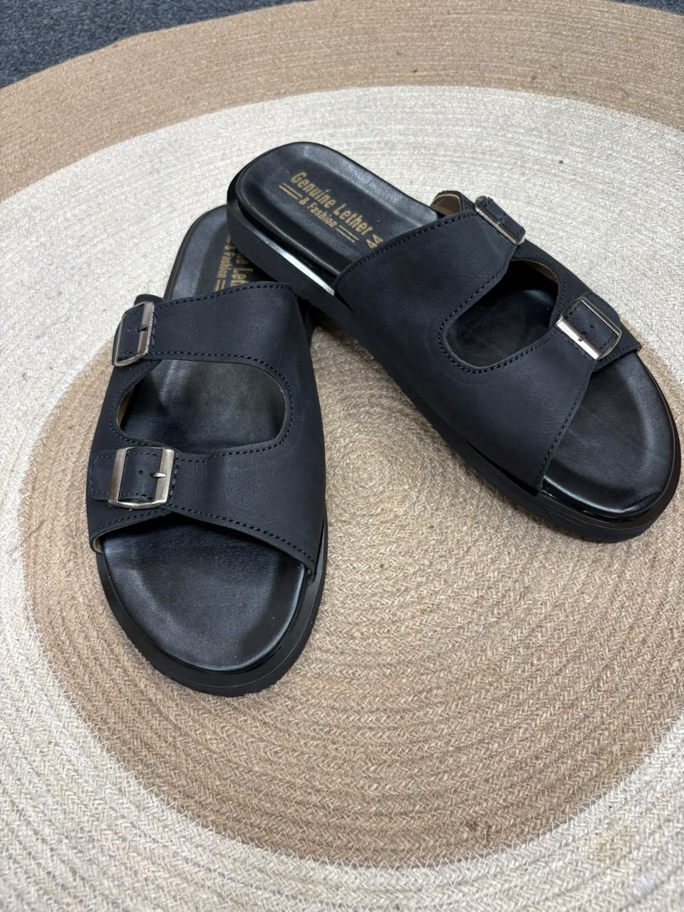 Premium pure lather slipper sandal -006_img_4