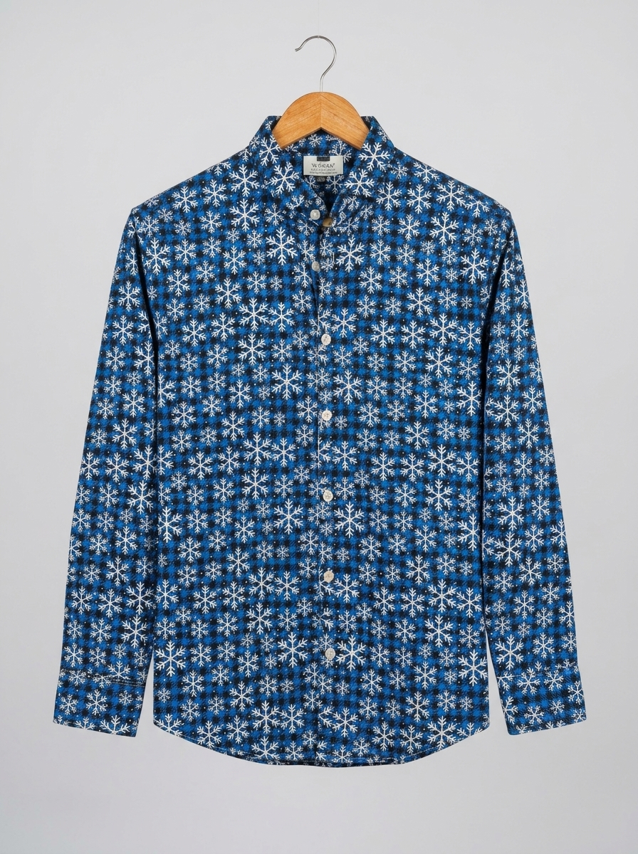 Trendy floral print shirt for summer
