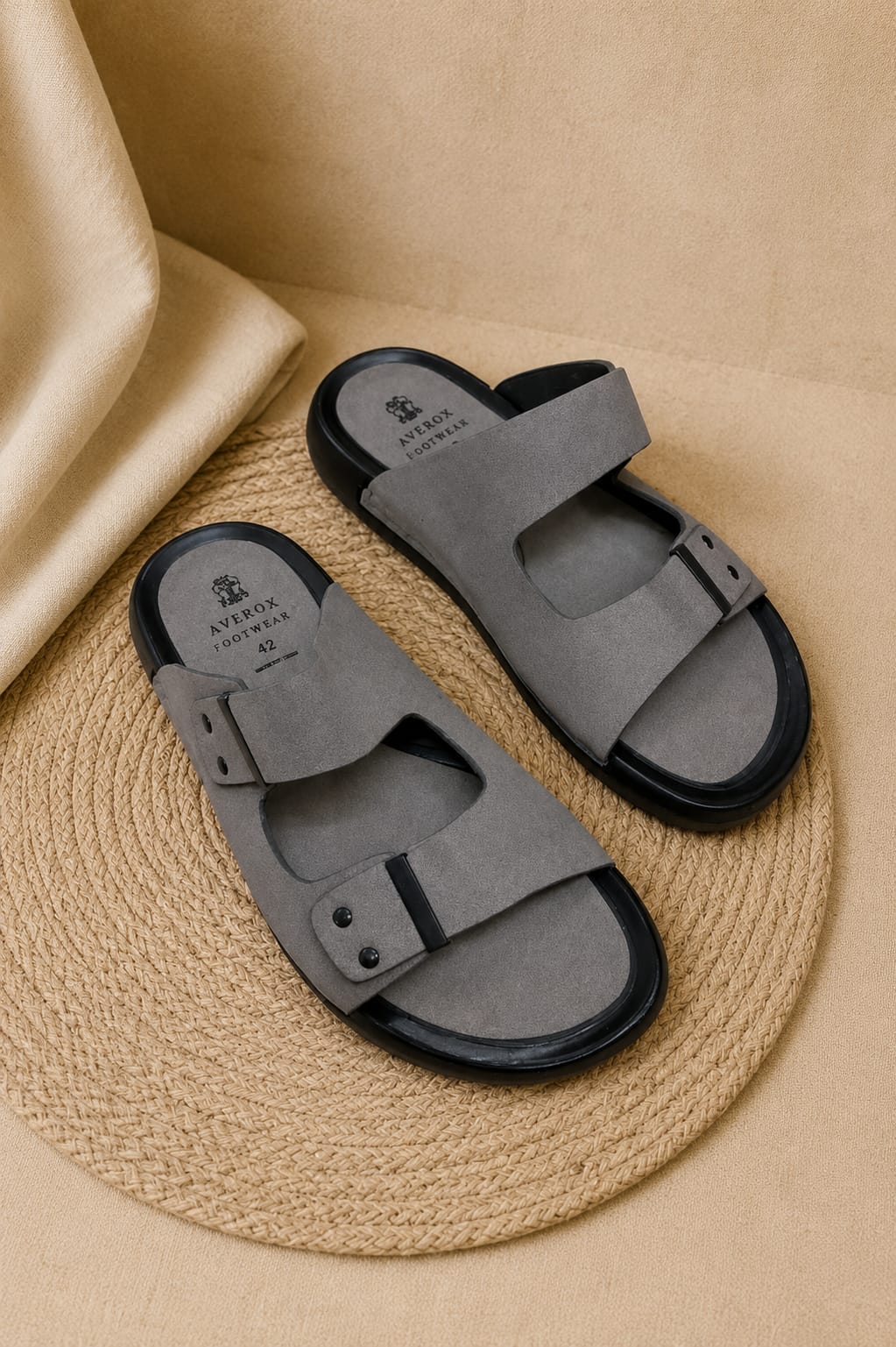 Premium pure lather slipper sandal -008_img_2