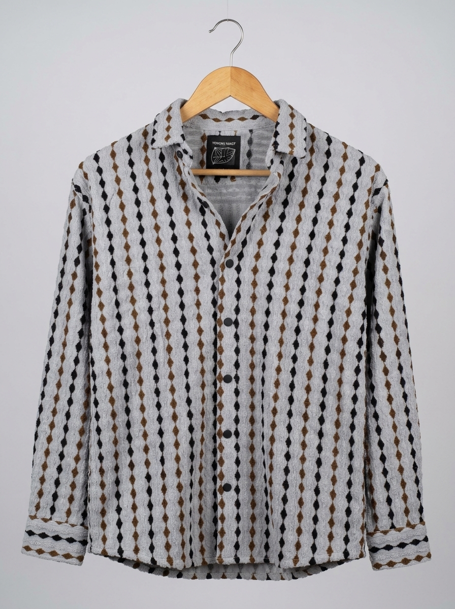 Premium jackward fabrication shirt