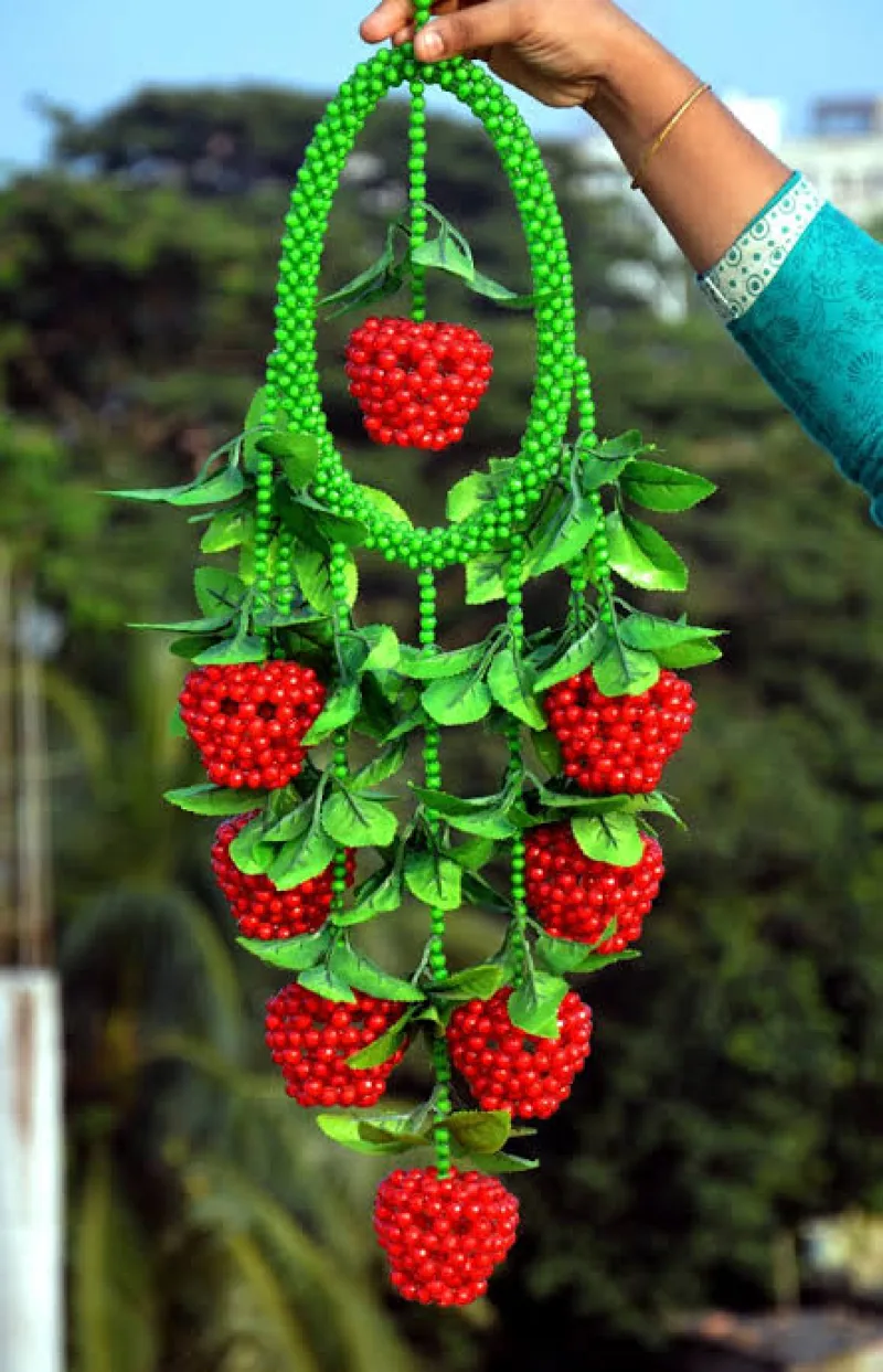 Strawberry Design Wall Mat