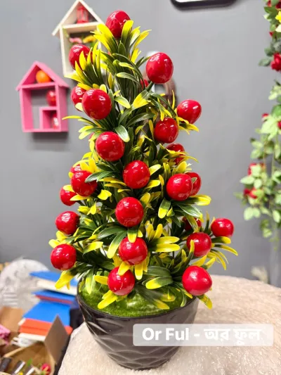Orange Berry Decorative Tree_img_0