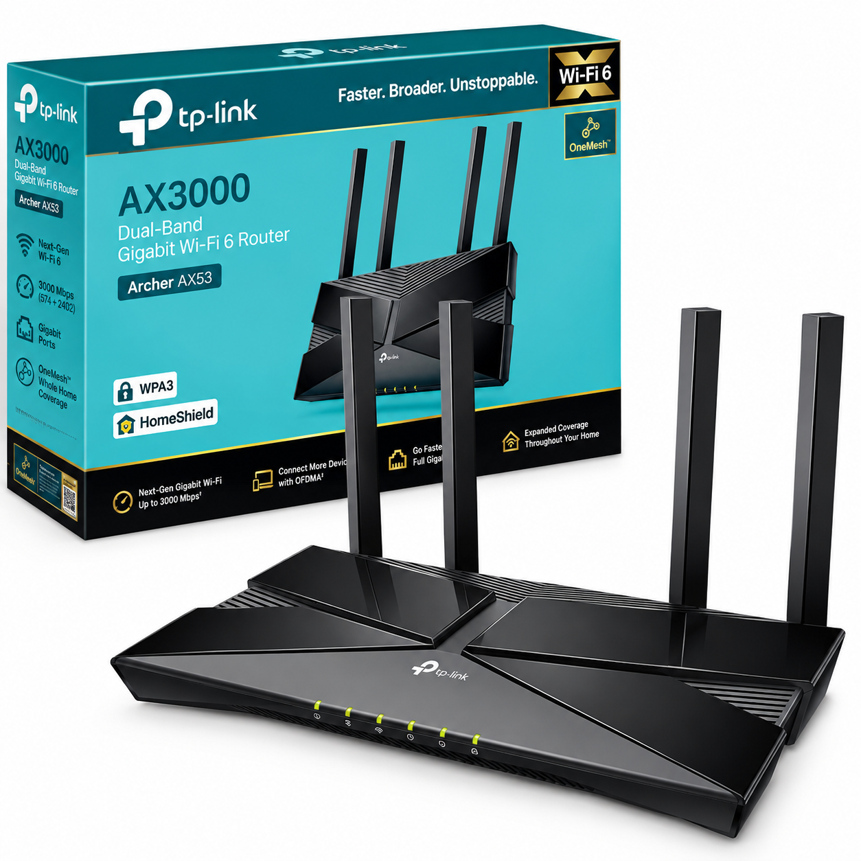 TP-Link Archer AX53 AX3000 Dual Band Gigabit Wi-Fi Router_img_0