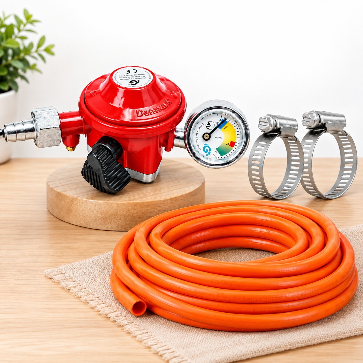 IGT Gas Safety Device... 5 Feet Gas Pipe & 2টি Clamp FREE