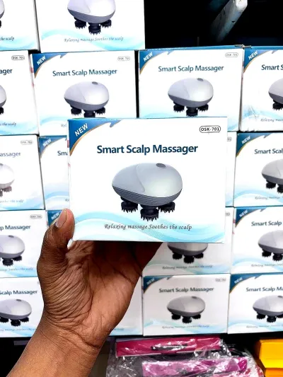 Scalp Head Hair Massager Electric Health Care Antistress Relax Body Massagem Deep Saude Tissue Prevent Body Massage Mini Scalp (P-3137)_img_0