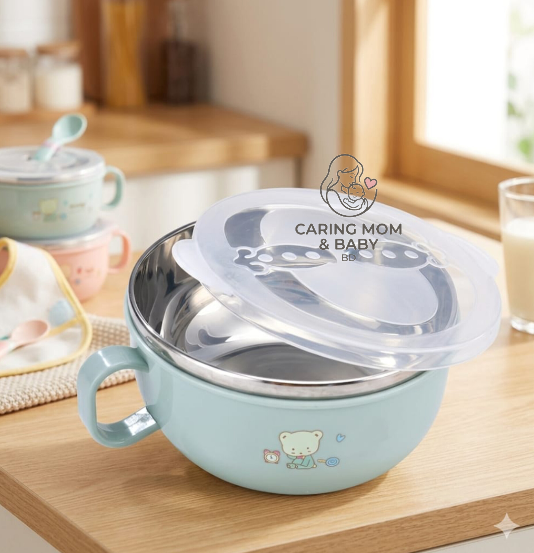 Stainless Steel Children's Bowl (Dinnerware):_img_0