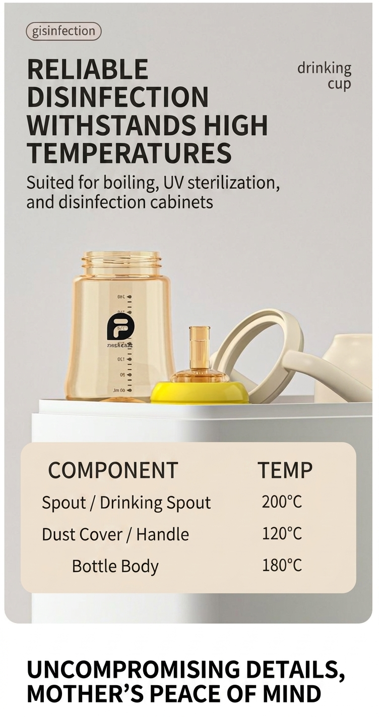 Wide mouth PPSU feeding bottle for newborn baby anti-choking and anti-flatulence feeding bottle for children's pipette cup for big baby direct drinking tube feeding bottle_img_1