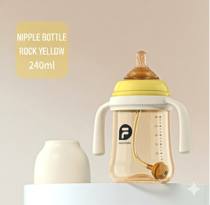 Wide mouth PPSU feeding bottle for newborn baby anti-choking and anti-flatulence feeding bottle for children's pipette cup for big baby direct drinking tube feeding bottle_img_5