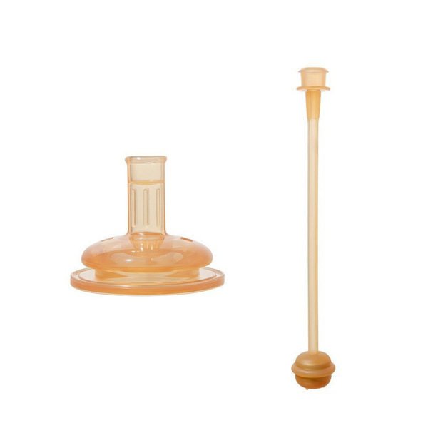 Finer Care Wide Mouth Bottle Universal Accessories Baby Feeding Pacifier Big Baby Bottle One Mouth Pacifier Duck_img_1