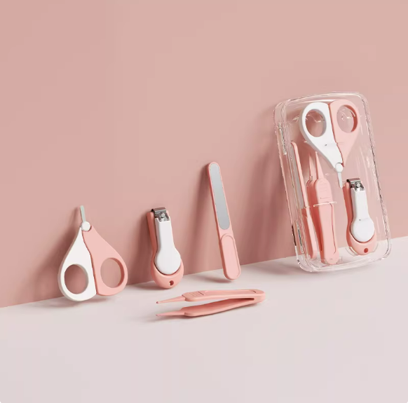 Baby nail clippers suit / Newborn baby special baby nail clippers anti-meat nail clippers_img_2