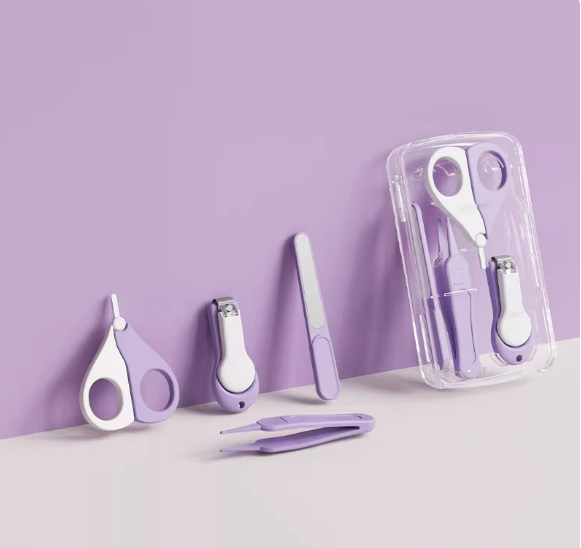 Baby nail clippers suit / Newborn baby special baby nail clippers anti-meat nail clippers_img_1