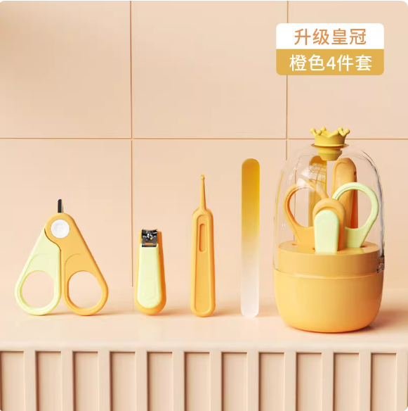 Crown Style 4-piece set/ Baby nail clippers suit_img_0