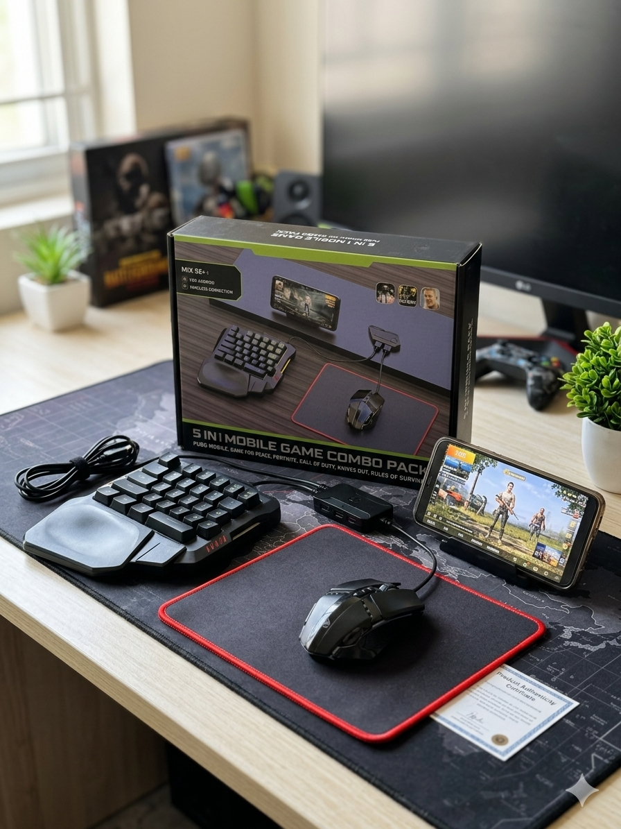 ✅ 5 in 1 Mobile Game Combo Pack