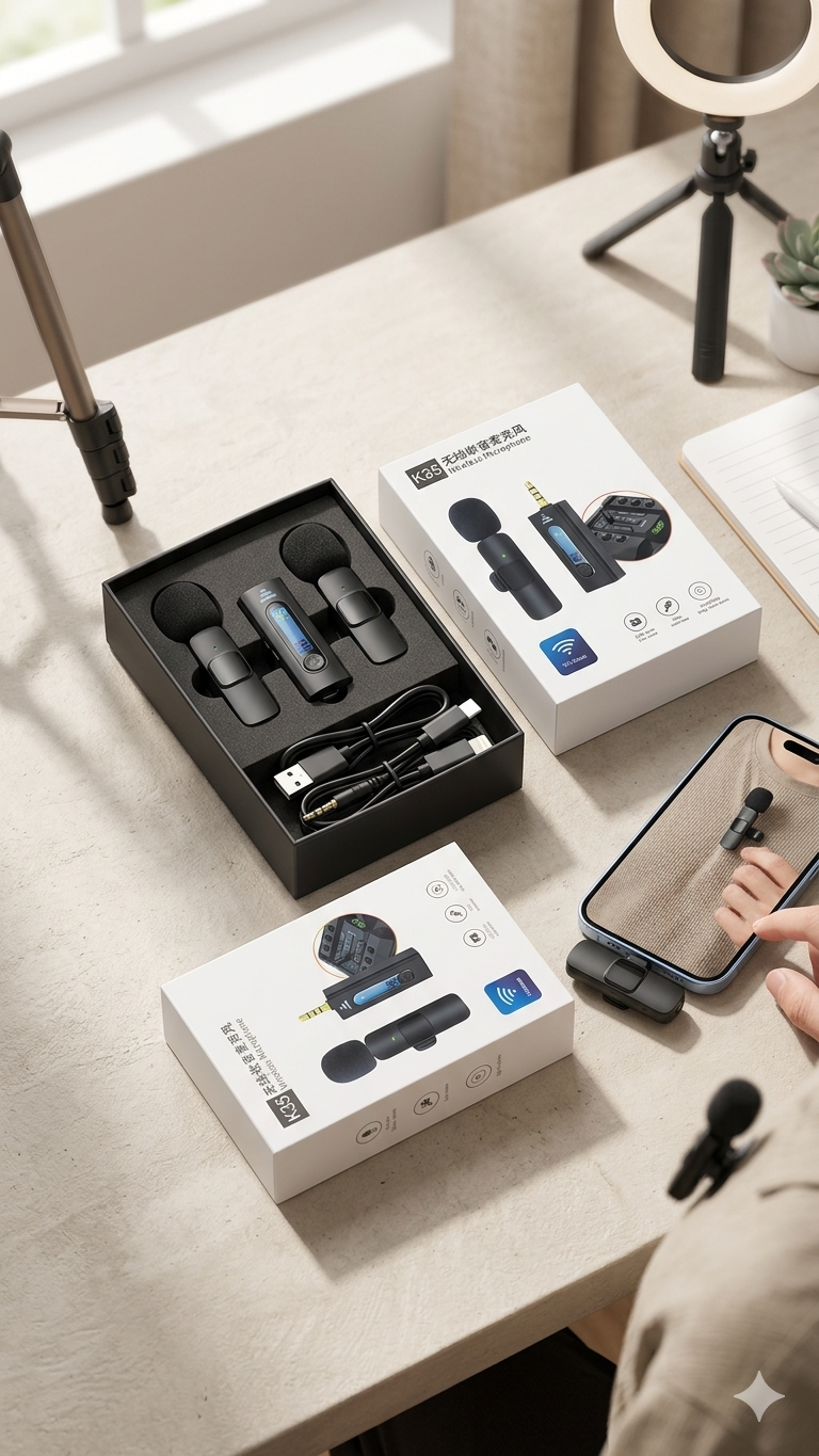 ✅ K35 Wireless Microphone