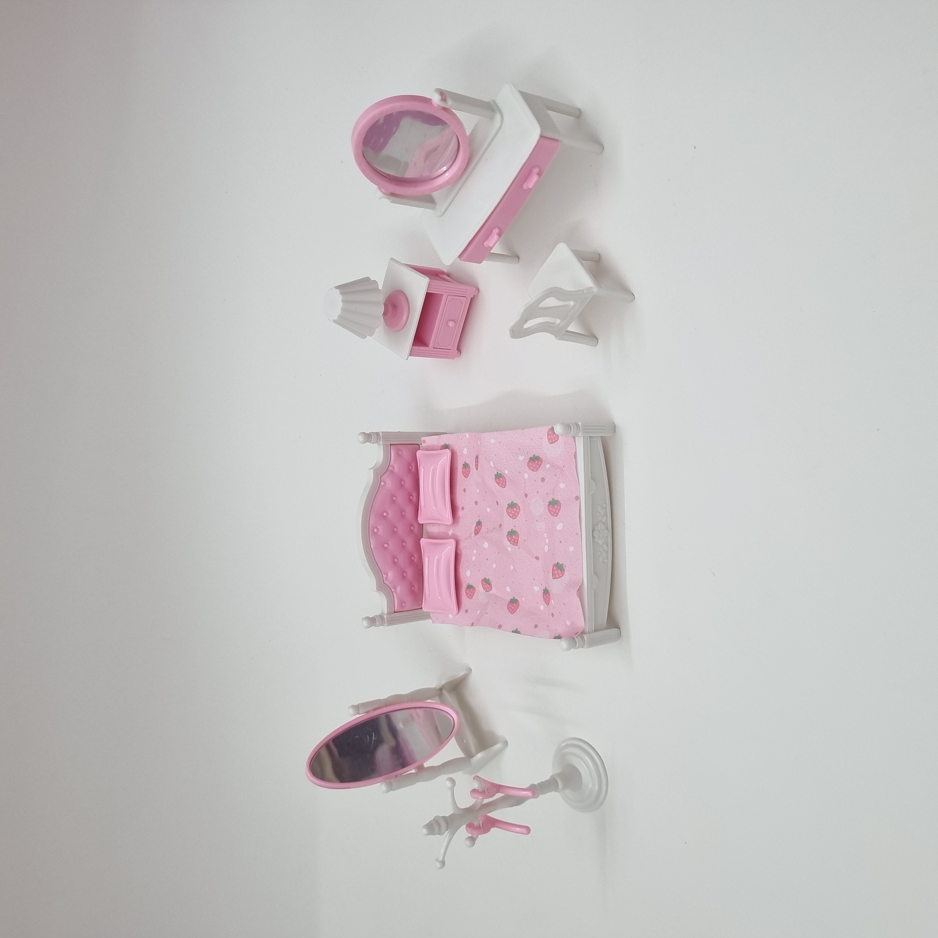 d12 Princess Pink Bedroom Set