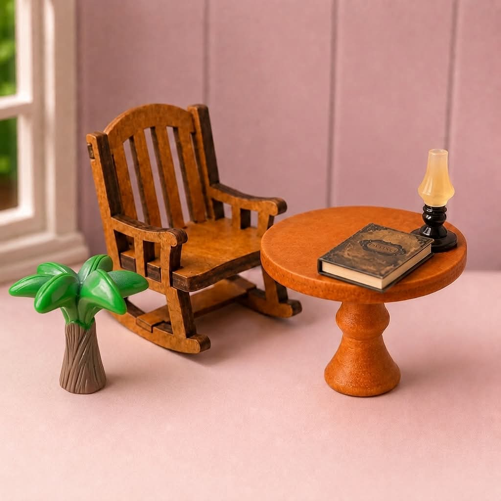 Vintage Reading Corner Set