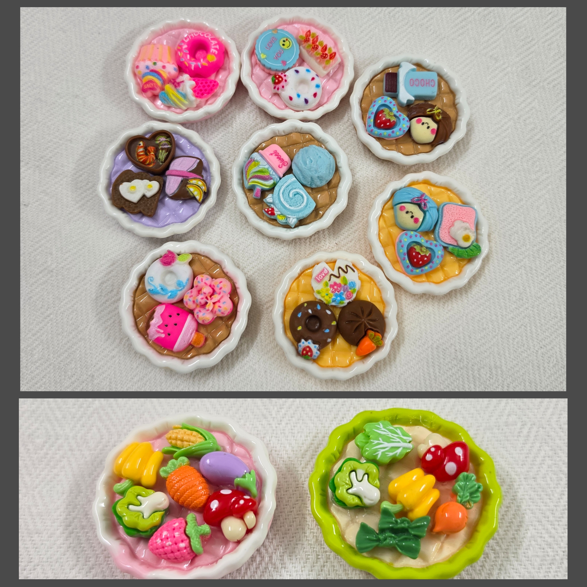 Edge Treats Plate Fridge Magnet