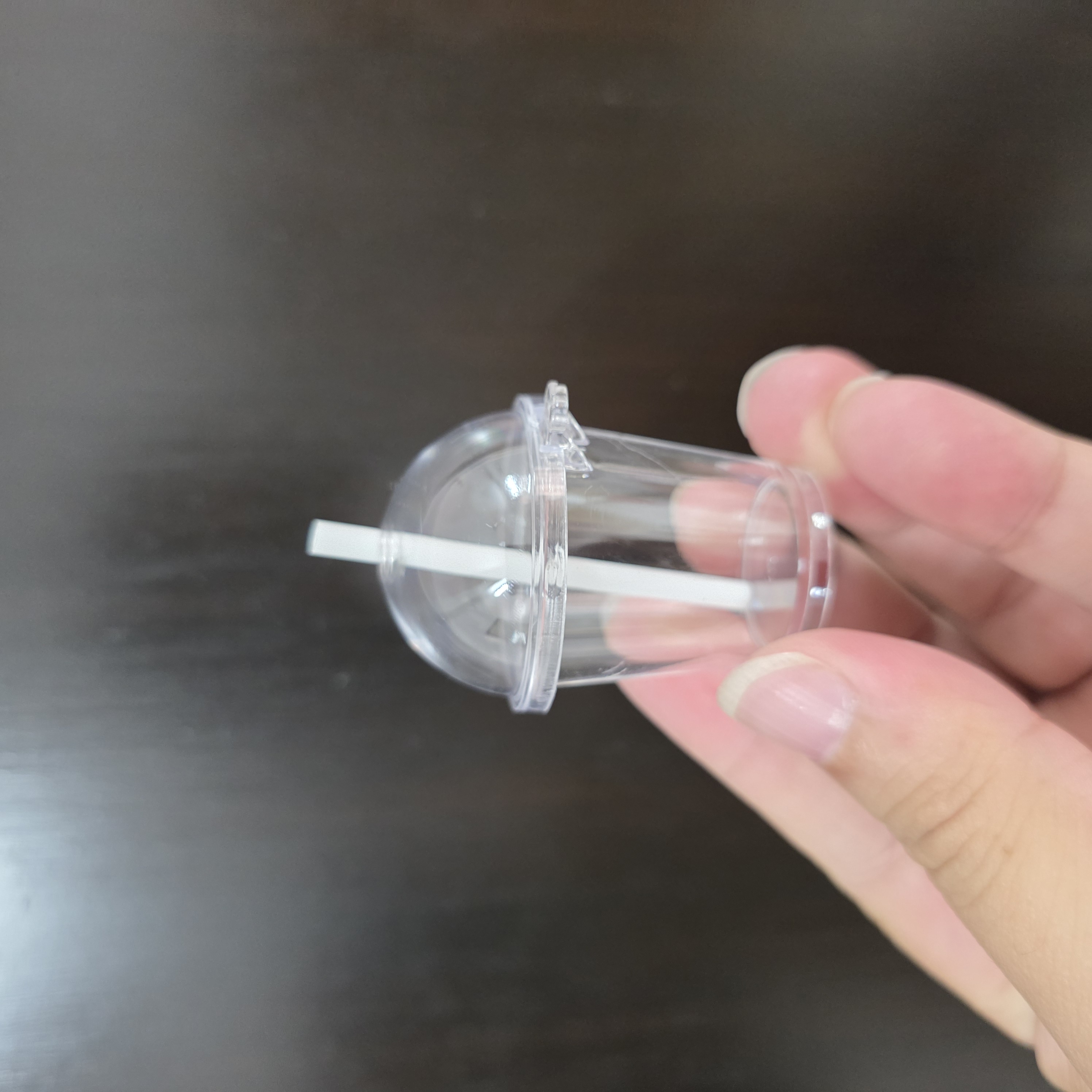 Boba Cup with Dome Lid & Straw