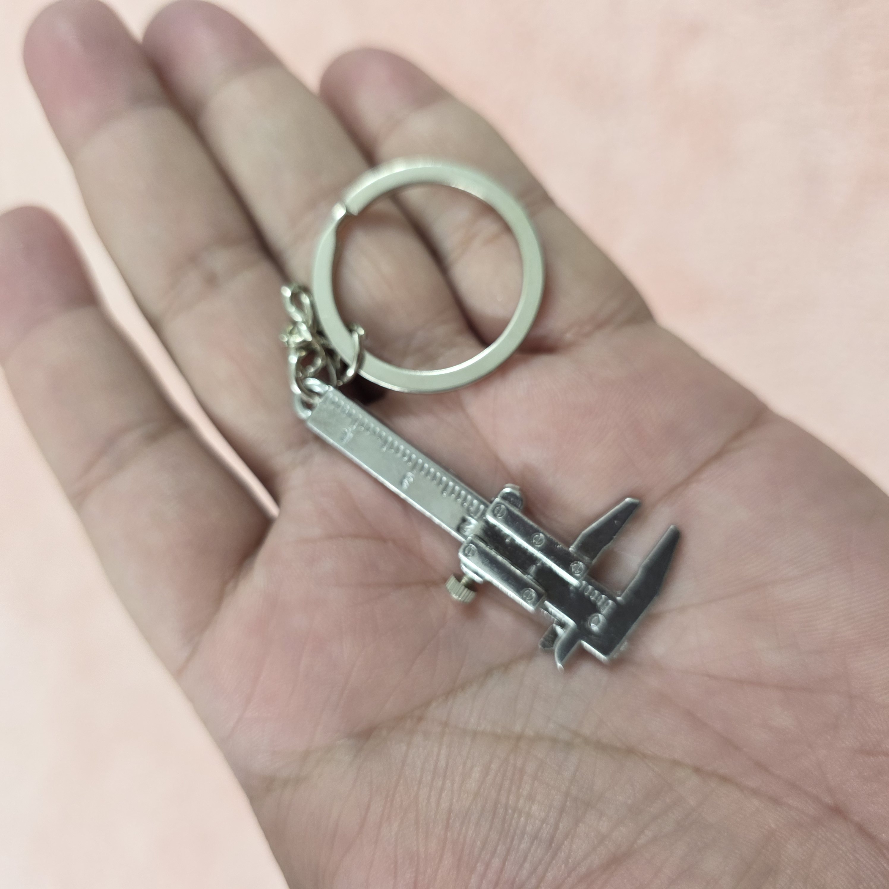 Slide Caliper Keychain