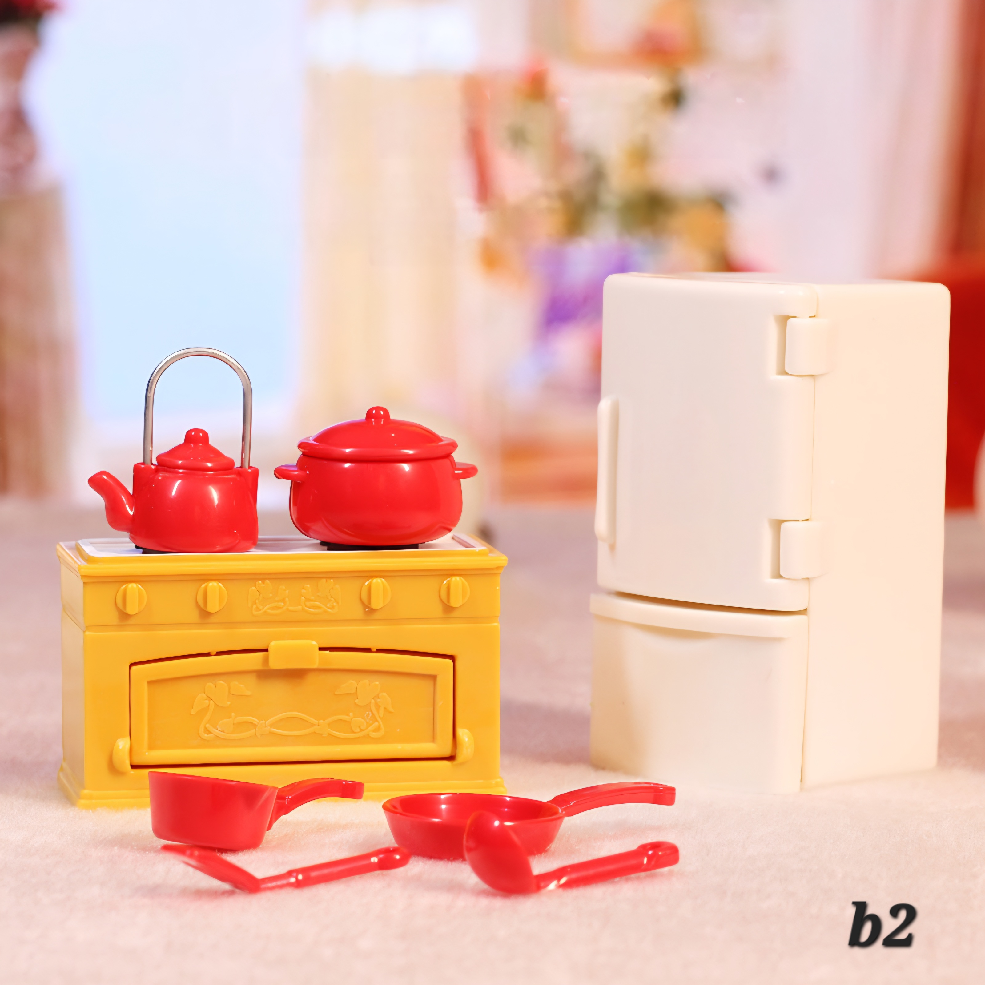 b2 Refrigerator & Stove Set