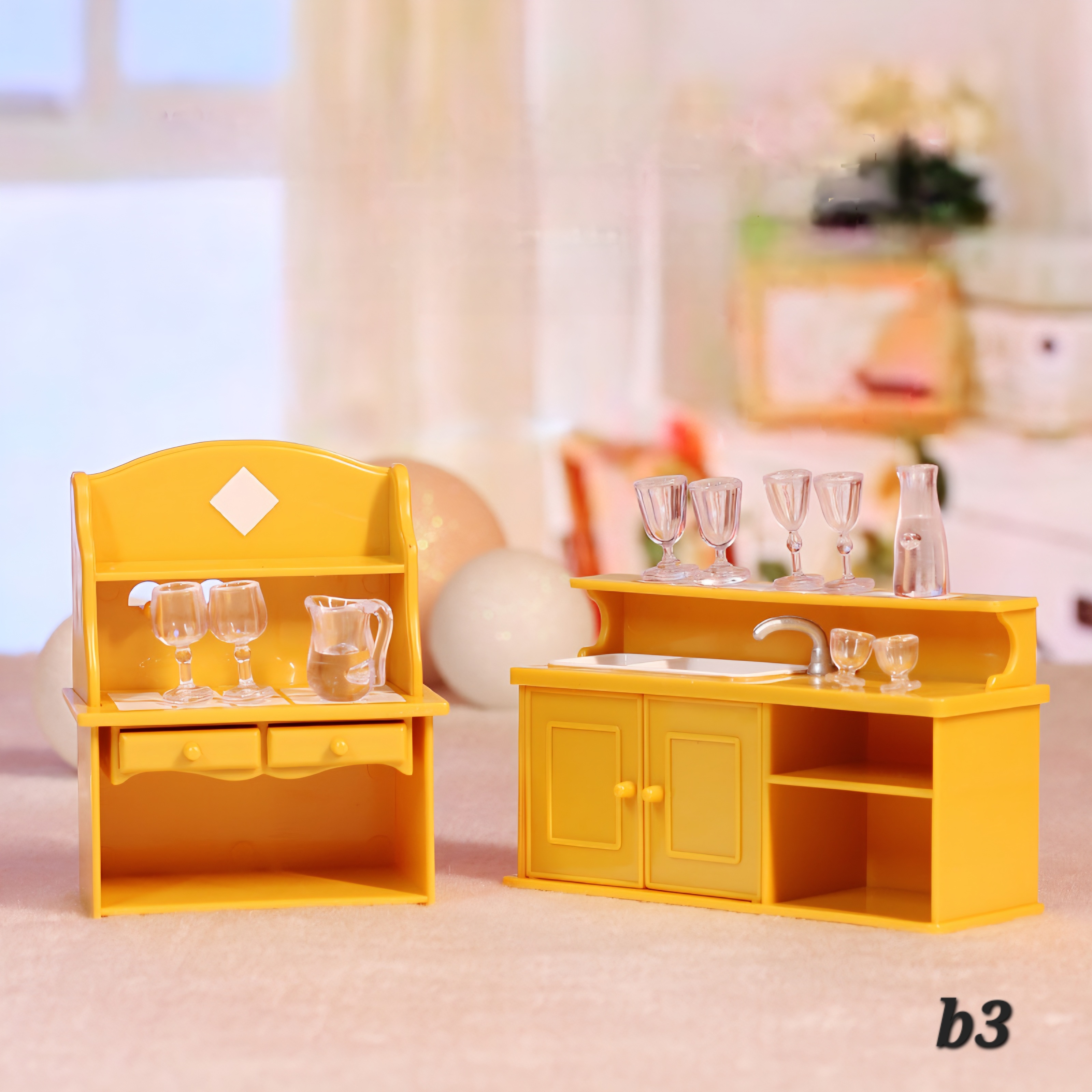 b3 Kitchen Cabinet & Sink Set