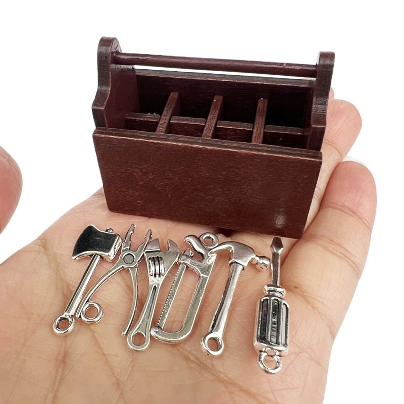 Wooden Toolbox Set