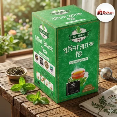 Dr. H&H Mint Black Tea 30's Pack_img_1