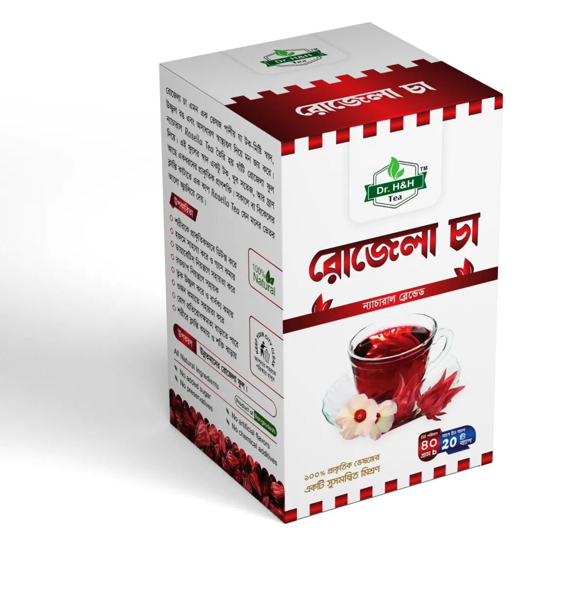Dr. H&H Rosella Tea 40g I 20's Tea bags